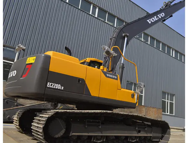 гусеничный экскаватор volvo ec220dl 002