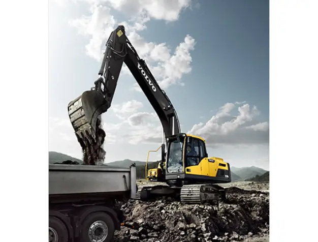 гусеничный экскаватор volvo ec220dl 003